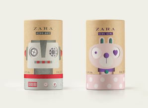 zara kids 婴儿香水产品包装设计 上海包装设计公司设计欣赏