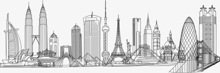 简笔画建筑图片免费下载_高清PNG素材_图精灵 上海